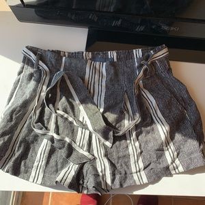 Black & White Shorts